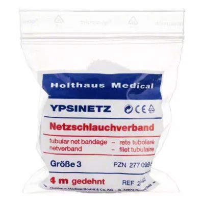 NETZVERBAND Sieť Ypsin veľkosť 3 4 m biela, 1 ks