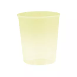 EINNEHMEGLAS Plastové 30 ml žlté, 10 ks