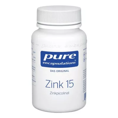 PURE ENCAPSULATIONS Zinok 15 kapsúl pikolinátu zinočnatého, 180 kapsúl PURE ENCAPSULATIONS Zinok 15 kapsúl pikolinátu zinočnatého, 180 kapsúl