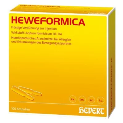 HEWEFORMICA Ampulky, 100 ks