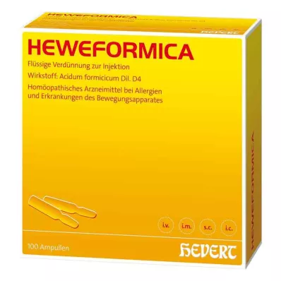 HEWEFORMICA Ampulky, 100 ks