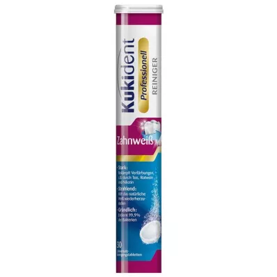 KUKIDENT Cleaner Teeth Whitening Tabs, 30 ks