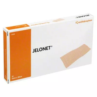 JELONET Parafínová gáza 10x40 cm sterilná, 10 ks