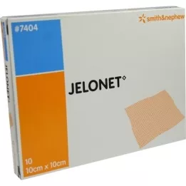 JELONET Parafínová gáza 10x10 cm sterilná, 10 ks