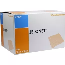 JELONET Parafínová gáza 10x10 cm sterilná, 100 ks