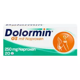 DOLORMIN GS s tabletami naproxénu, 20 ks