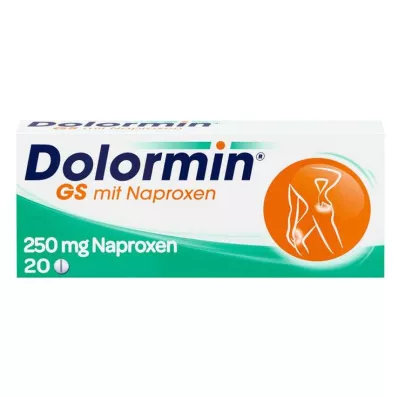 DOLORMIN GS s tabletami naproxénu, 20 ks
