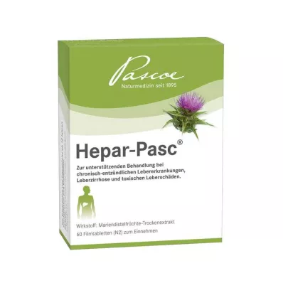 HEPAR PASC Filmom obalené tablety, 60 ks