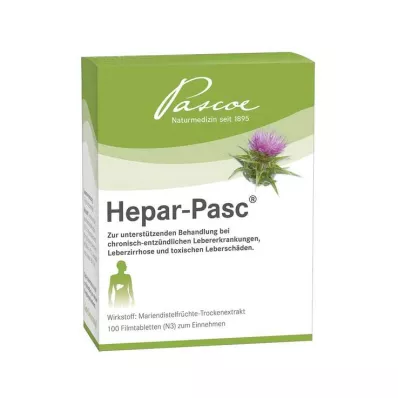 HEPAR PASC Filmom obalené tablety, 100 ks HEPAR PASC Filmom obalené tablety, 100 ks