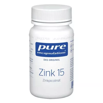 PURE ENCAPSULATIONS Zinok 15 kapsúl pikolinátu zinočnatého, 60 kapsúl PURE ENCAPSULATIONS Zinok 15 kapsúl pikolinátu zinočnatého, 60 kapsúl