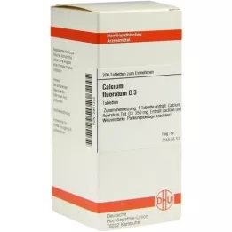 CALCIUM FLUORATUM D 3 tablety, 200 kapsúl