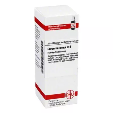 CURCUMA LONGA D 4 riedenie, 20 ml