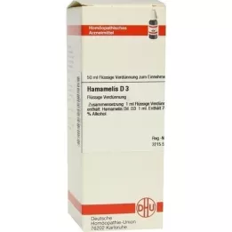 HAMAMELIS D 3 riedenie, 50 ml