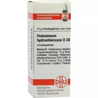HISTAMINUM hydrochloricum D 30 globúl, 10 g