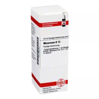 MEZEREUM D 12 riedenie, 20 ml