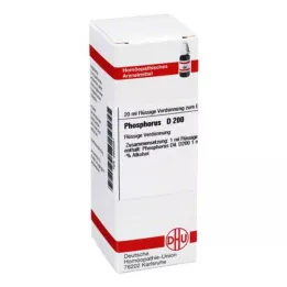 PHOSPHORUS D 200 riedenie, 20 ml