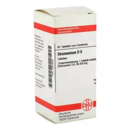 STRAMONIUM D 6 tabliet, 80 kapsúl