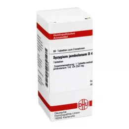 SYZYGIUM JAMBOLANUM D 4 tablety, 80 kapsúl