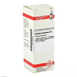 ACIDUM OXALICUM D 6 riedenie, 20 ml