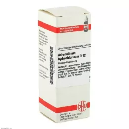 ADRENALINUM HYDROCHLORICUM D 12 riedenie, 20 ml