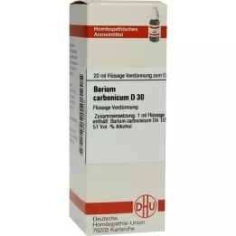 BARIUM CARBONICUM D 30 riedenie, 20 ml