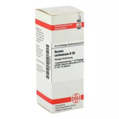 BARIUM CARBONICUM D 30 riedenie, 20 ml BARIUM CARBONICUM D 30 riedenie, 20 ml