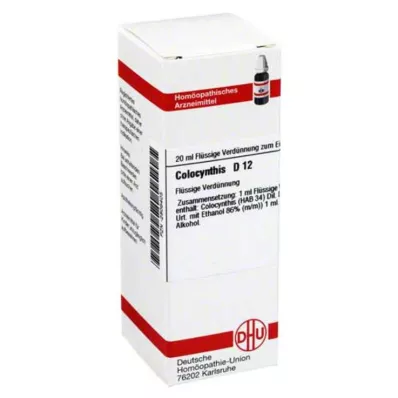 COLOCYNTHIS D 12 riedenie, 20 ml