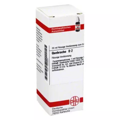 QUEBRACHO D 2 riedenie, 20 ml