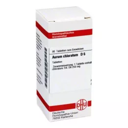 AURUM CHLORATUM D 6 tabliet, 80 kapsúl