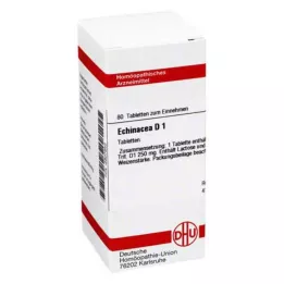 ECHINACEA HAB D 1 tablety, 80 kapsúl