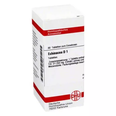 ECHINACEA HAB D 1 tablety, 80 kapsúl ECHINACEA HAB D 1 tablety, 80 kapsúl