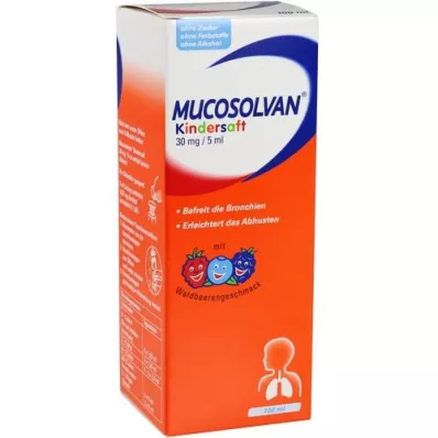 MUCOSOLVAN Detský džús 30 mg/5 ml, 100 ml