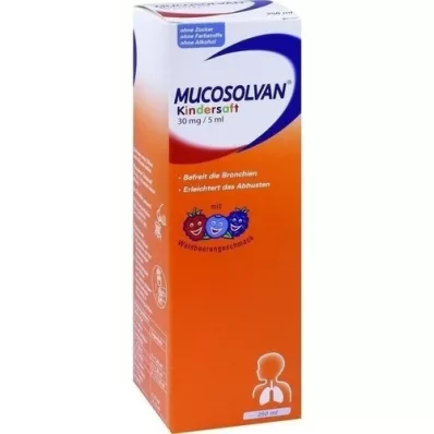 MUCOSOLVAN Detský džús 30 mg/5 ml, 250 ml