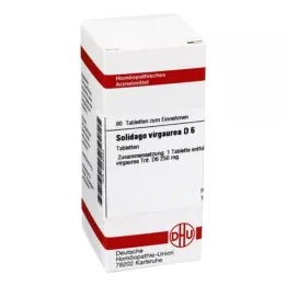 SOLIDAGO VIRGAUREA D 6 tabliet, 80 kapsúl