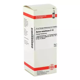 AURUM METALLICUM D 10 riedenie, 50 ml