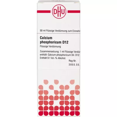 CALCIUM PHOSPHORICUM D 12 riedenie, 50 ml