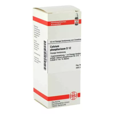 CALCIUM PHOSPHORICUM D 12 riedenie, 50 ml
