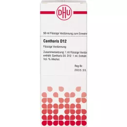 CANTHARIS D 12 riedenie, 50 ml