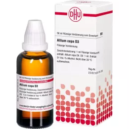 ALLIUM CEPA D 3 riedenie, 50 ml