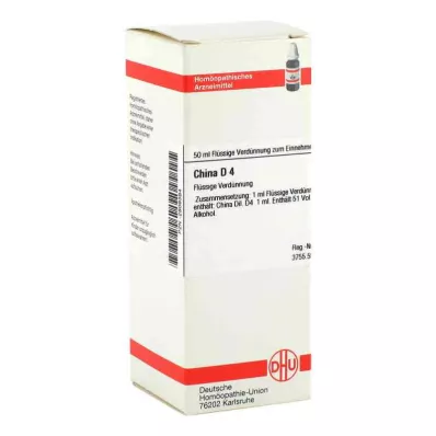 CHINA D 4 riedenie, 50 ml