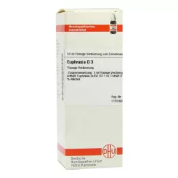 EUPHRASIA D 3 riedenie, 50 ml