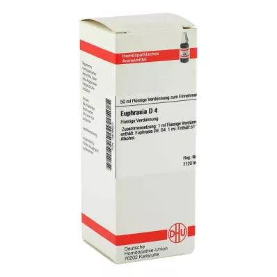 EUPHRASIA D 4 riedenie, 50 ml