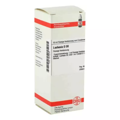 LACHESIS D 30 riedenie, 50 ml LACHESIS D 30 riedenie, 50 ml