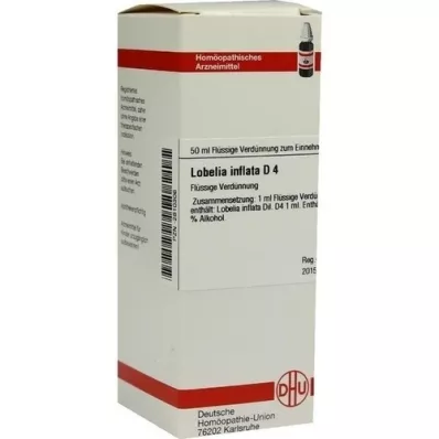 LOBELIA INFLATA D 4 riedenie, 50 ml