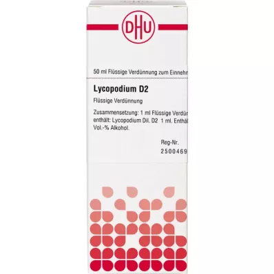 LYCOPODIUM D 2 riedenie, 50 ml