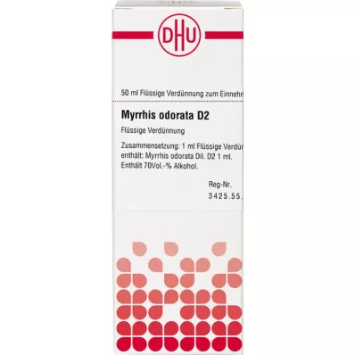 MYRRHIS odorata D 2 riedenie, 50 ml