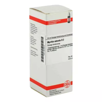 MYRRHIS odorata D 2 riedenie, 50 ml