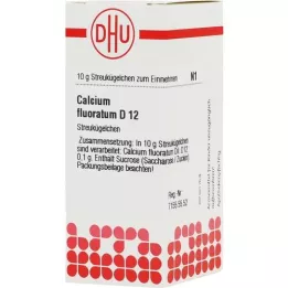 CALCIUM FLUORATUM D 12 guľôčok, 10 g