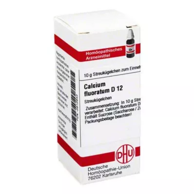 CALCIUM FLUORATUM D 12 guľôčok, 10 g