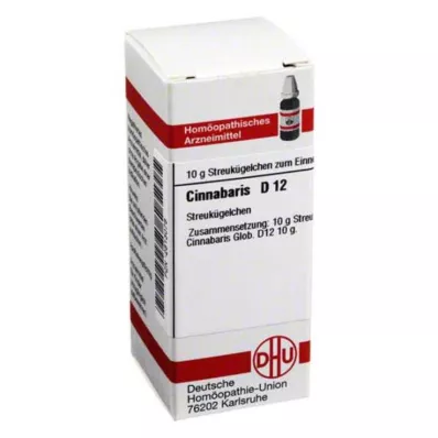 CINNABARIS D 12 guľôčok, 10 g